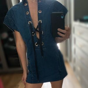 BLANK NYC denim dress